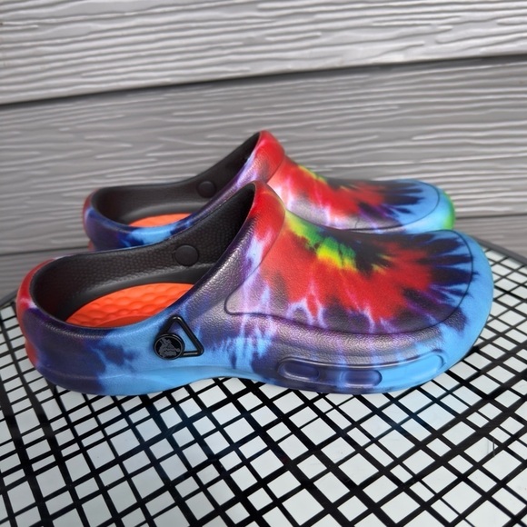 Crocs Bistro Pro Literide Tide Dye Slip On Clogs - Picture 1 of 5